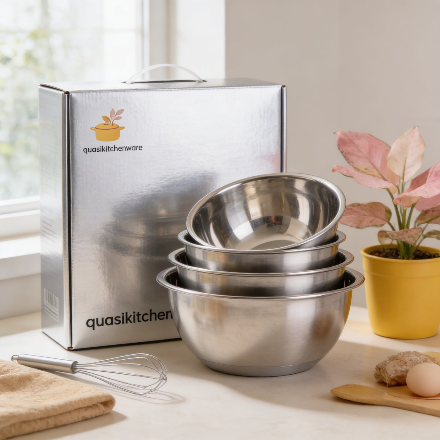Stainless Steel Mixing Bowl Set