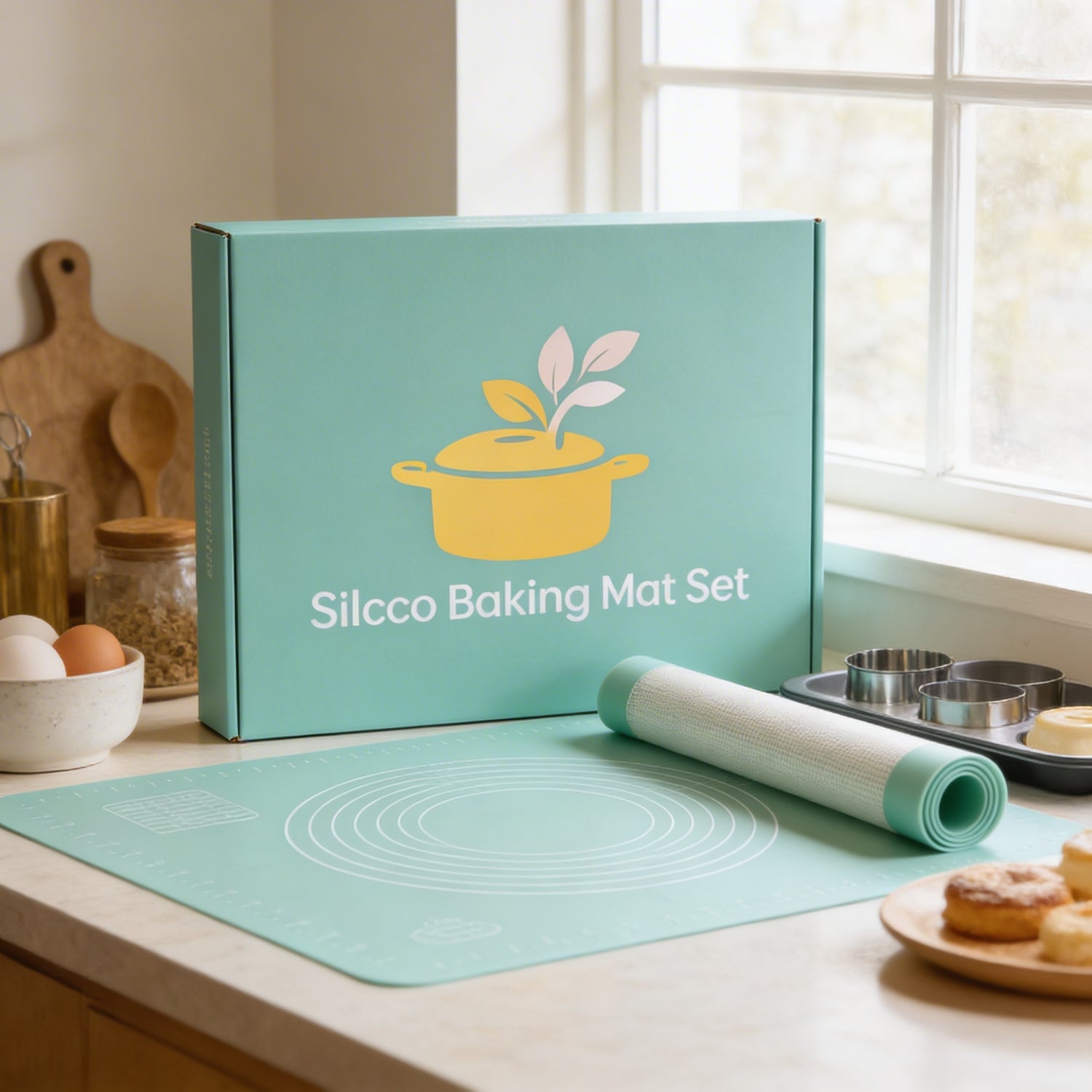 Silicone Baking Mat Set